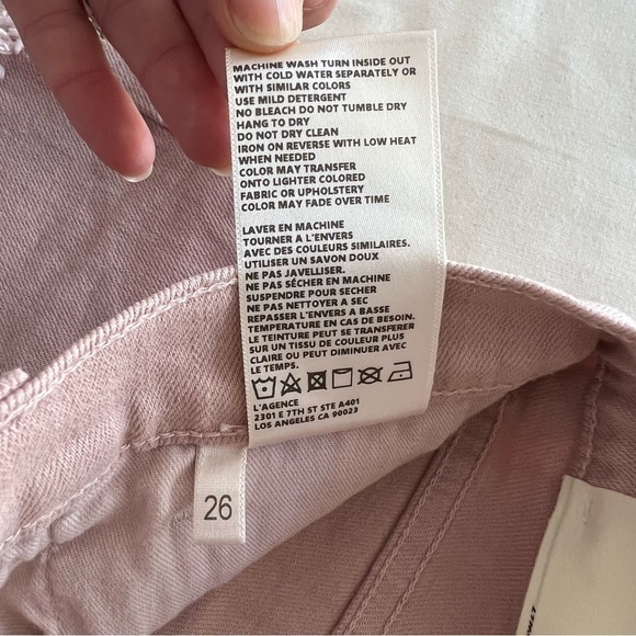 L'Agence Zoe Shorts in Petal - Picture 15 of 15